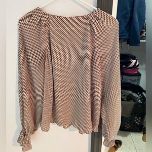 Long sleeve blouse